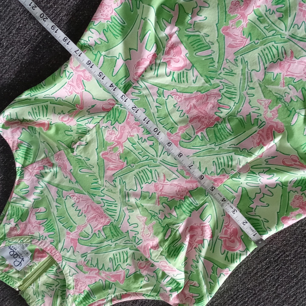 🐒VTG/RARE Lilly Pulitzer🐒 - "Musical Monkeys" Sleeveless Shift Dress - Picture 13 of 15